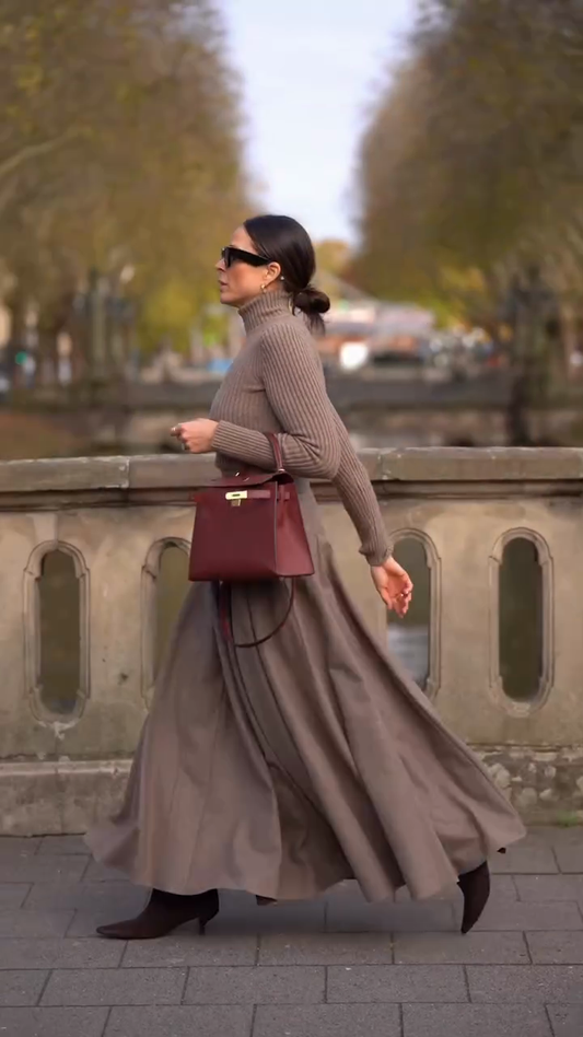 soft Knit Turtleneck Co-Ord Set