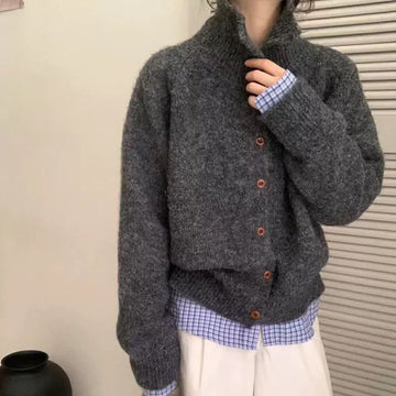 Lazy Loose Knit Cardigan