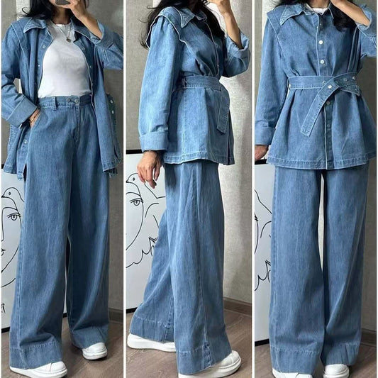 Denim 2-piece set