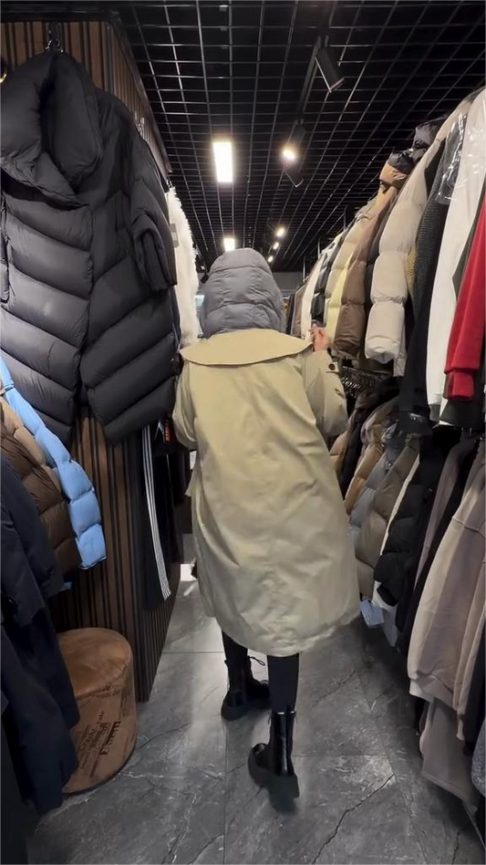 Double-sided down jacket