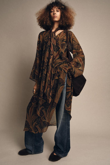 Paisley Scarf Dress
