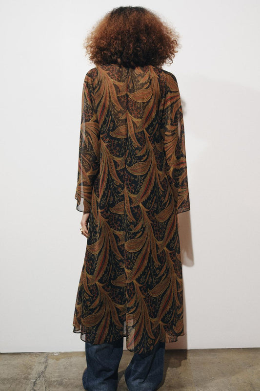 Paisley Scarf Dress