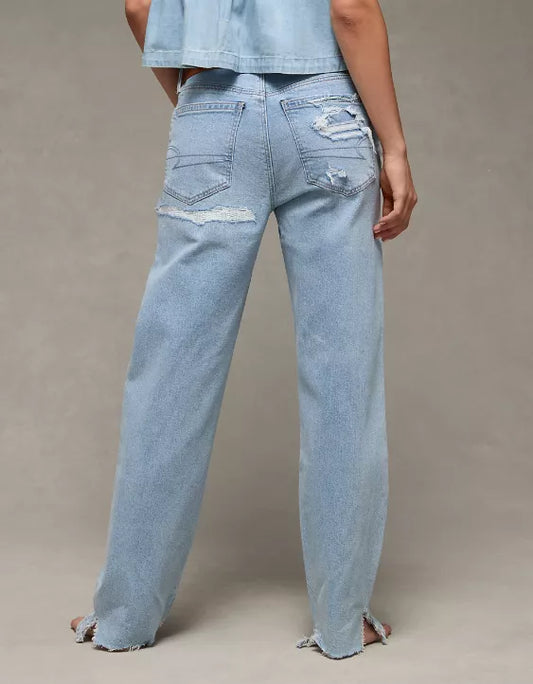 Low-Rise Ex-Boyfriend Jeans