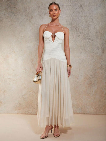 Party Ruffle Sexy Slip Dress