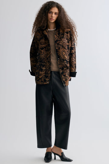Paisley-print Jacquard Jacket