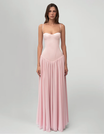 Stylish belted Maxi dress Dress