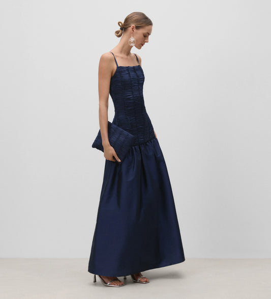 Chic designer maxi dress